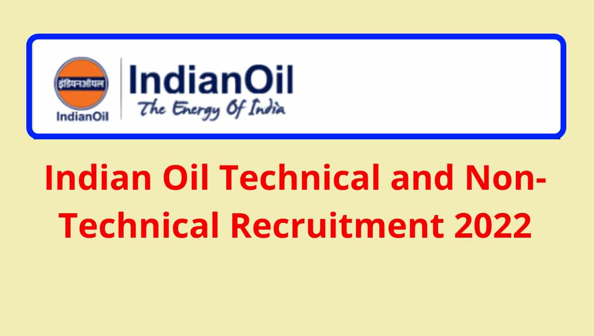 Indian Oil Technical and Non-Technical Apprentices Apply Online