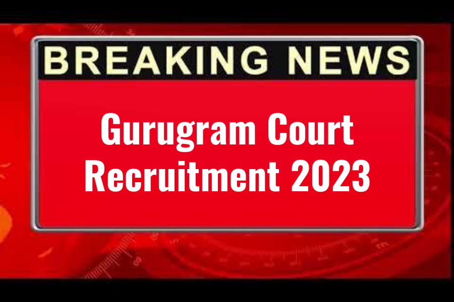 Gurugram Court Recruitment 2022 Apply Form for Clerk Post